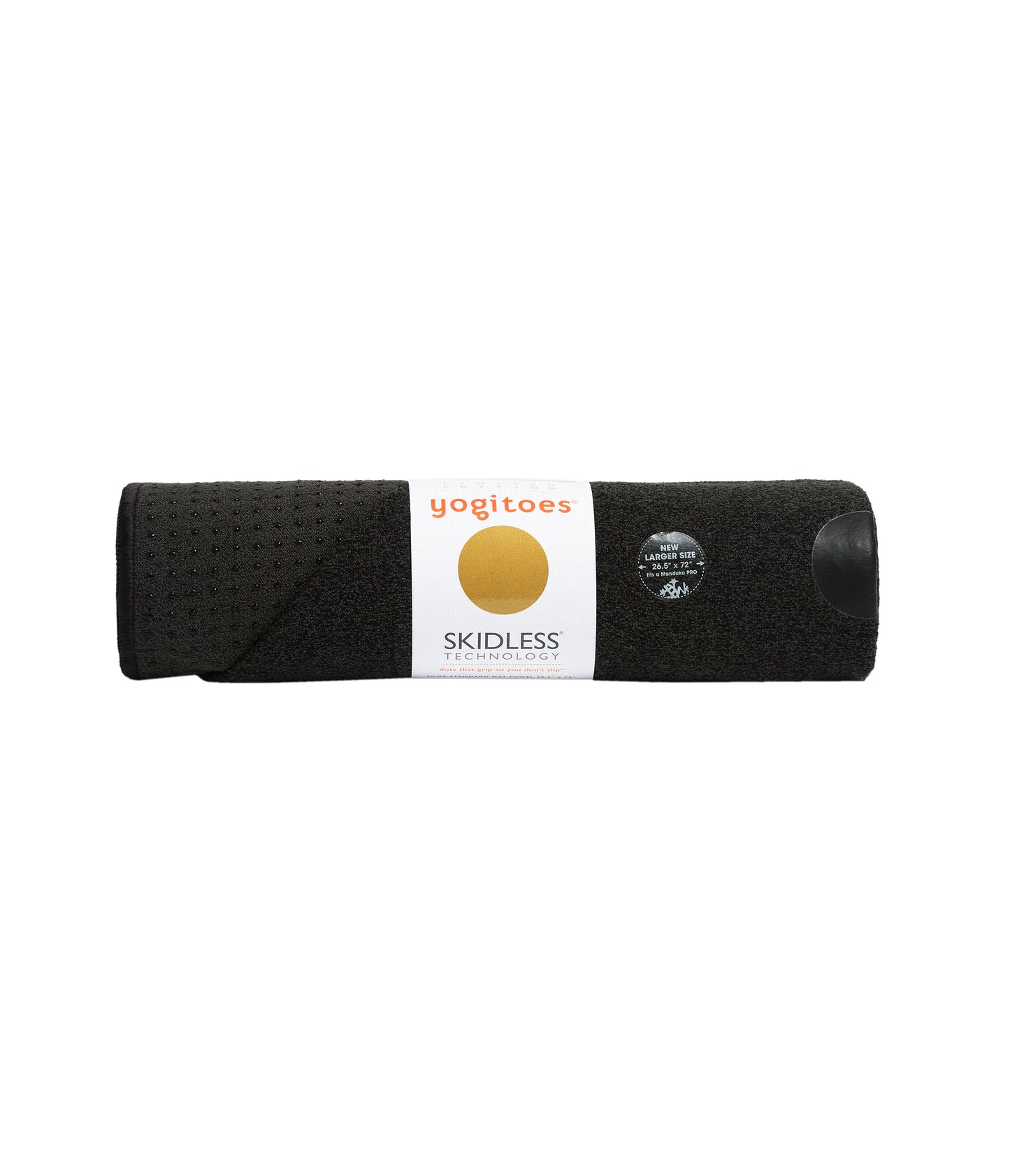 Manduka mat towel yogitoes Onyx