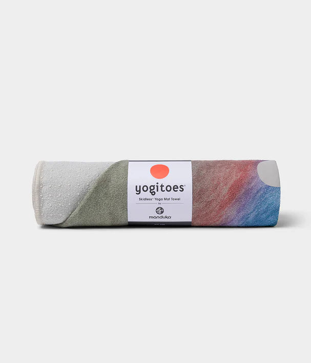 Manduka mat towel yogitoes Shorline Sands