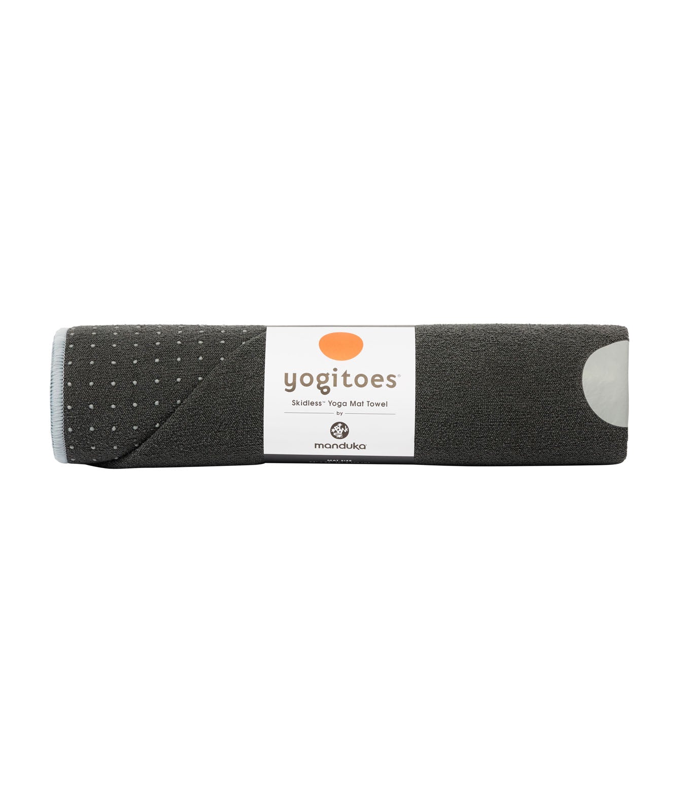 Manduka mat towel yogitoes Grey